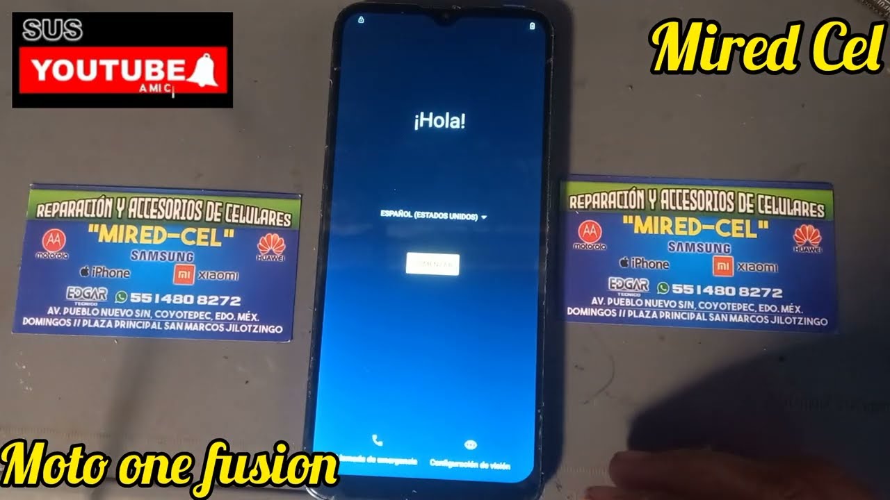 FRP Moto One Fusion Quitar Cuenta Google Sin PC Manual Bypass Gratis Tutorial Unlock Facil Rapido