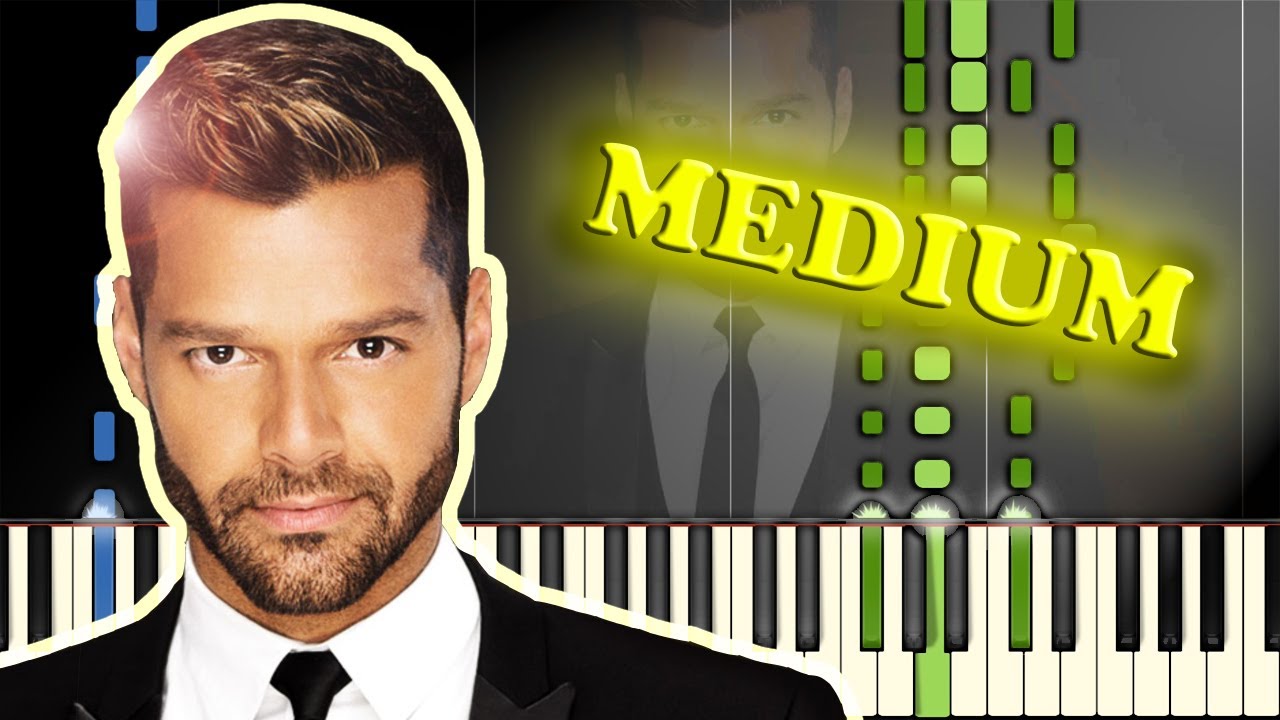 RICKY MARTIN - LIVIN' LA VIDA LOCA - Piano Tutorial