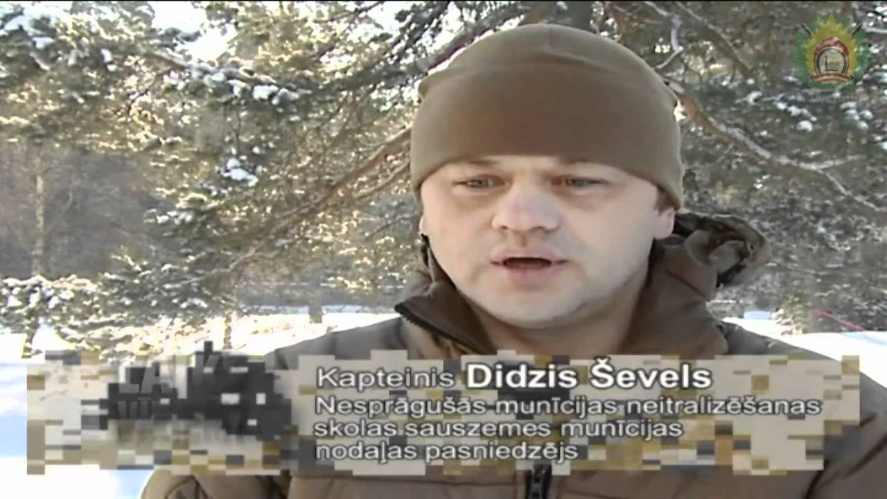 Kapteinis Didzis Ševelis par nesprāgušās munīcijas neitralizēšanas operāciju