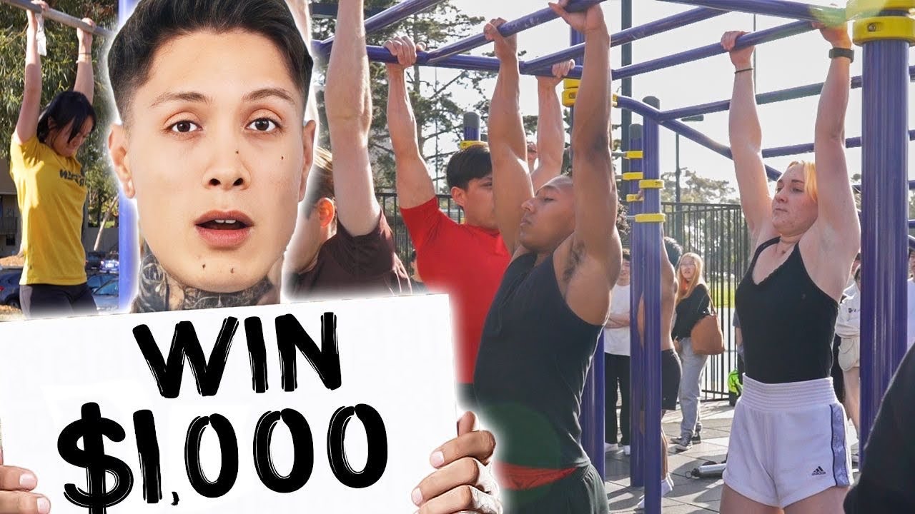 Last One Standing Wins $1,000 | Chris Heria & Brandon William