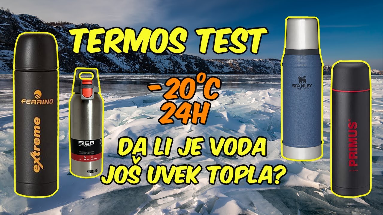 Termos Test - Nakon 24h na -20°C Da li je voda jos uvek topla?