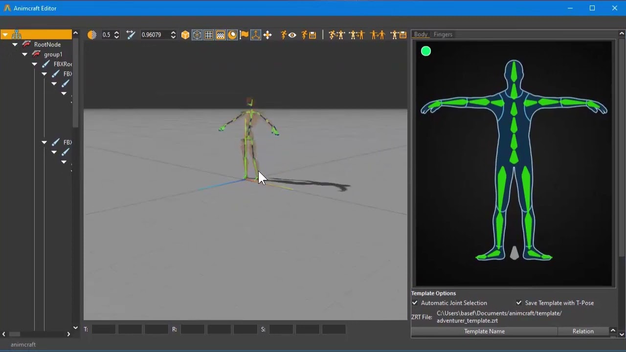 Animcraft FBX 06 Batch Import Animation