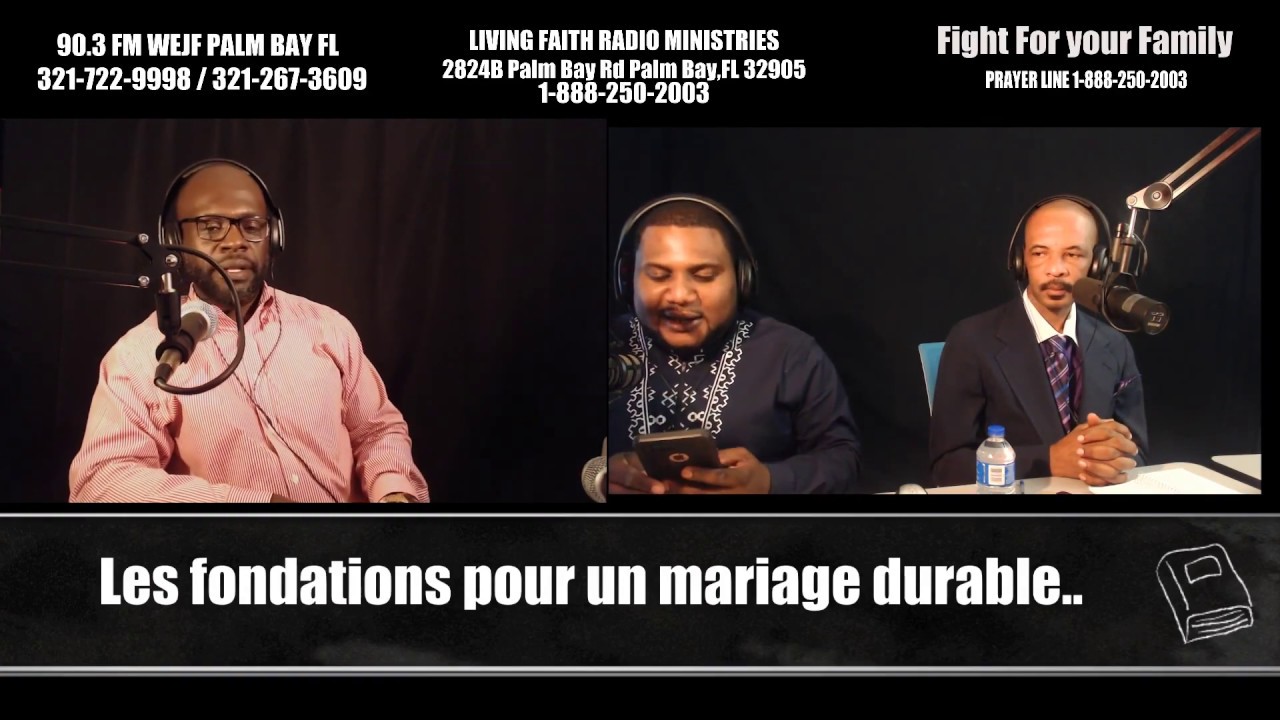 Les fondations pour un mariage durable.....