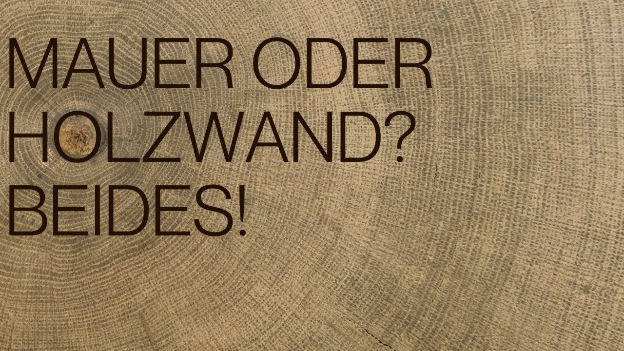 Hochwertiger Hausbau: Willst du ein gemauertes Holzhaus? Dann kommst du an Triqbriqs nicht vorbei.