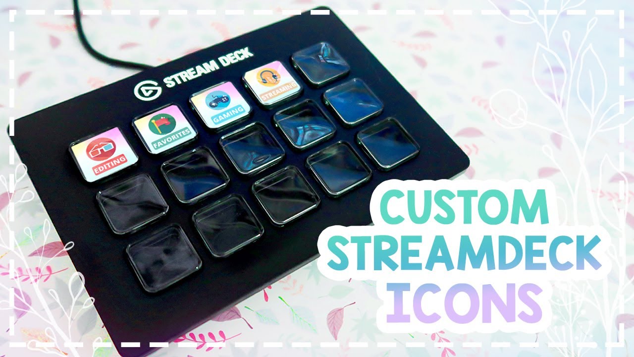Making Easy & Free Icons for your Streamdeck with Canva! ✨