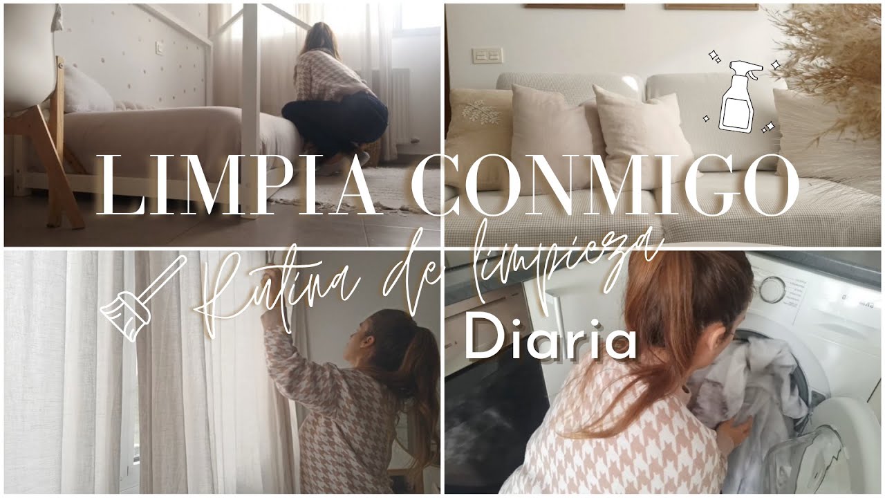 LIMPIA CONMIGO 🧹| RUTINA DE LIMPIEZA DIARIA 🧽 | MOTIVATE CONMIGO | @myhomedesignbyyaiza