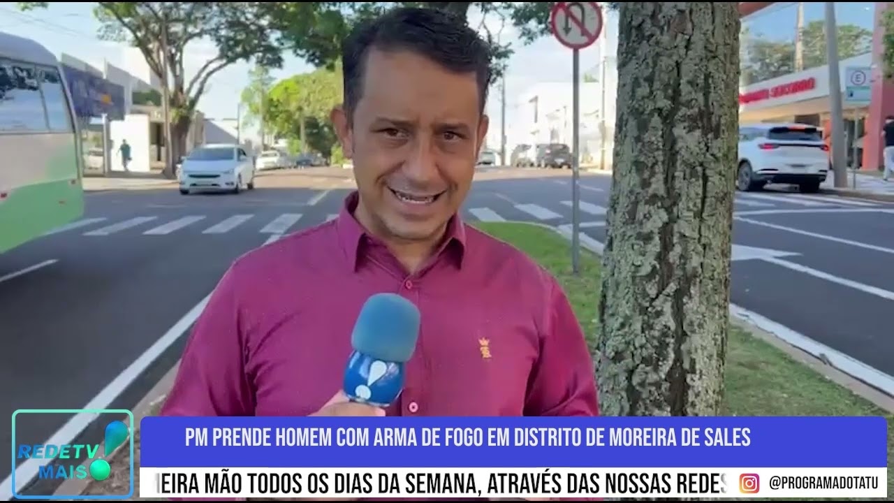 PM prende homem com arma de fogo em distrito de Moreira de Sales