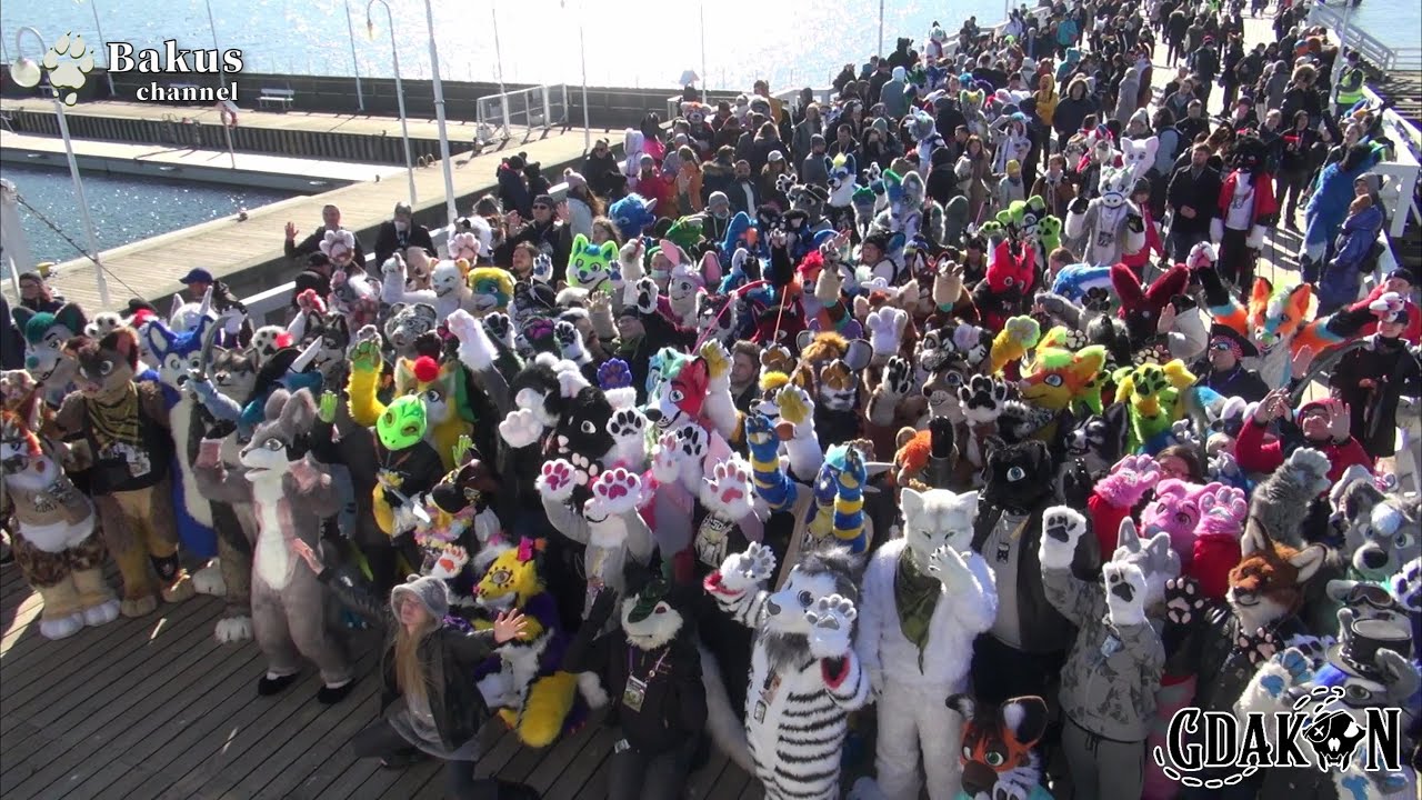 Gdakon 11 - FursuitWalk Sopot, Poland  (12.03.2022)