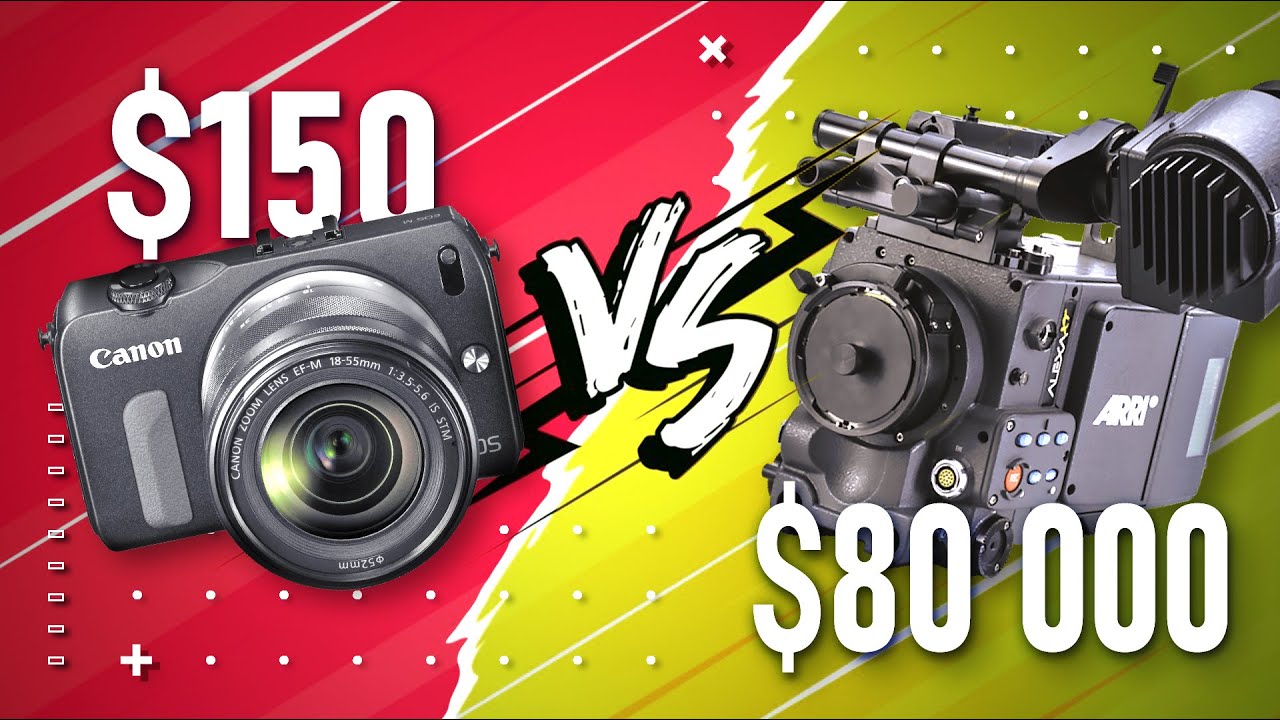 ДЕШЕВАЯ камера против ДОРОГОЙ камеры | Canon EOS M | ARRI ALEXA XT