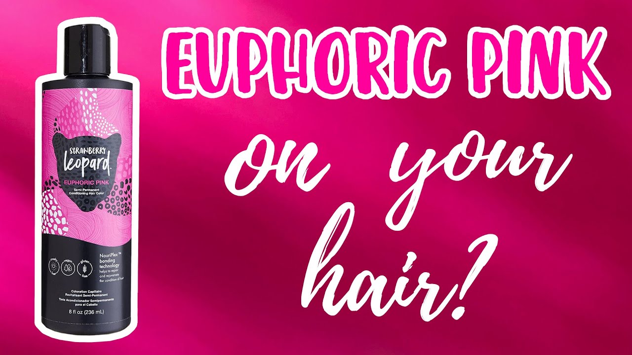 Strawberry Leopard EUPHORIC PINK | Hair Swatches