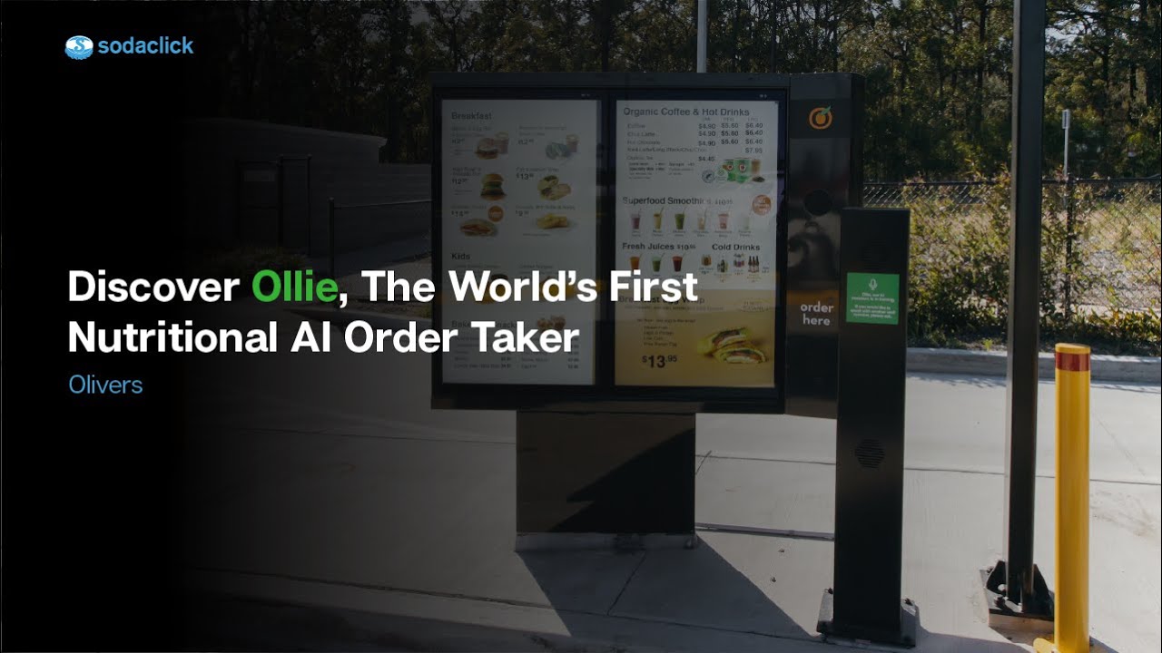 Discover Ollie, the world&rsquo;s first nutritional AI order taker! Powered by Sodaclick
