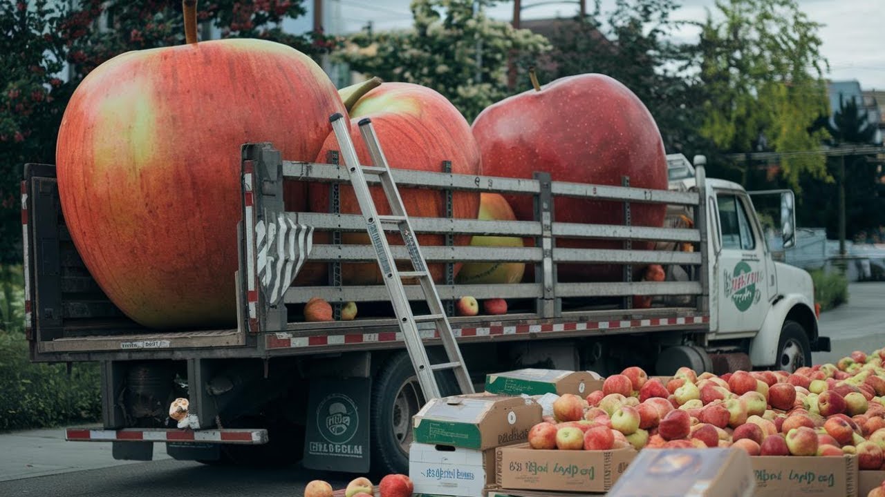 How To Produce Millions Of Apple Trees | Apple Harvesting And Processing | Farming Documentary