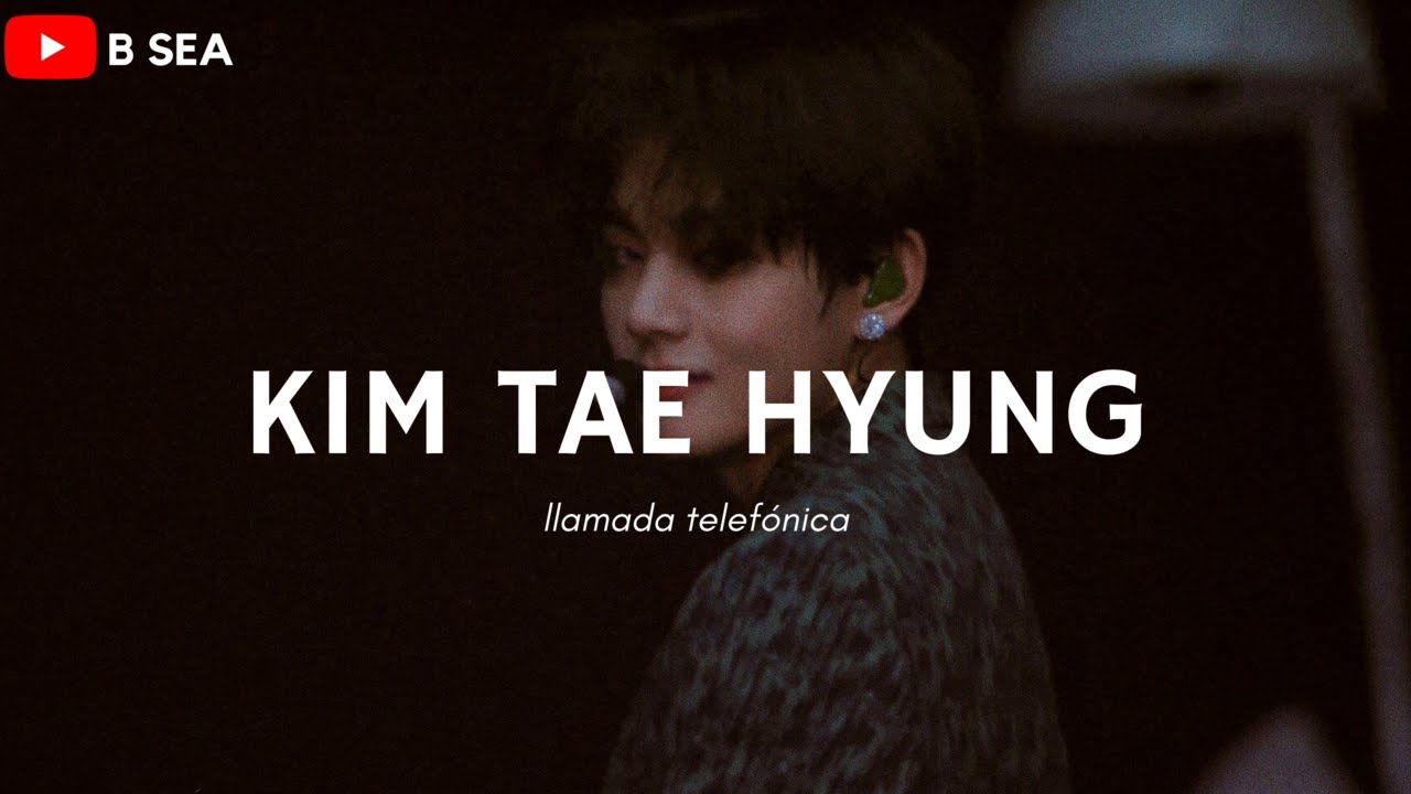 ❛Imagina llamada con Kim Taehyung❜ - B SEA [UTILIZAR AUDÍFONOS]