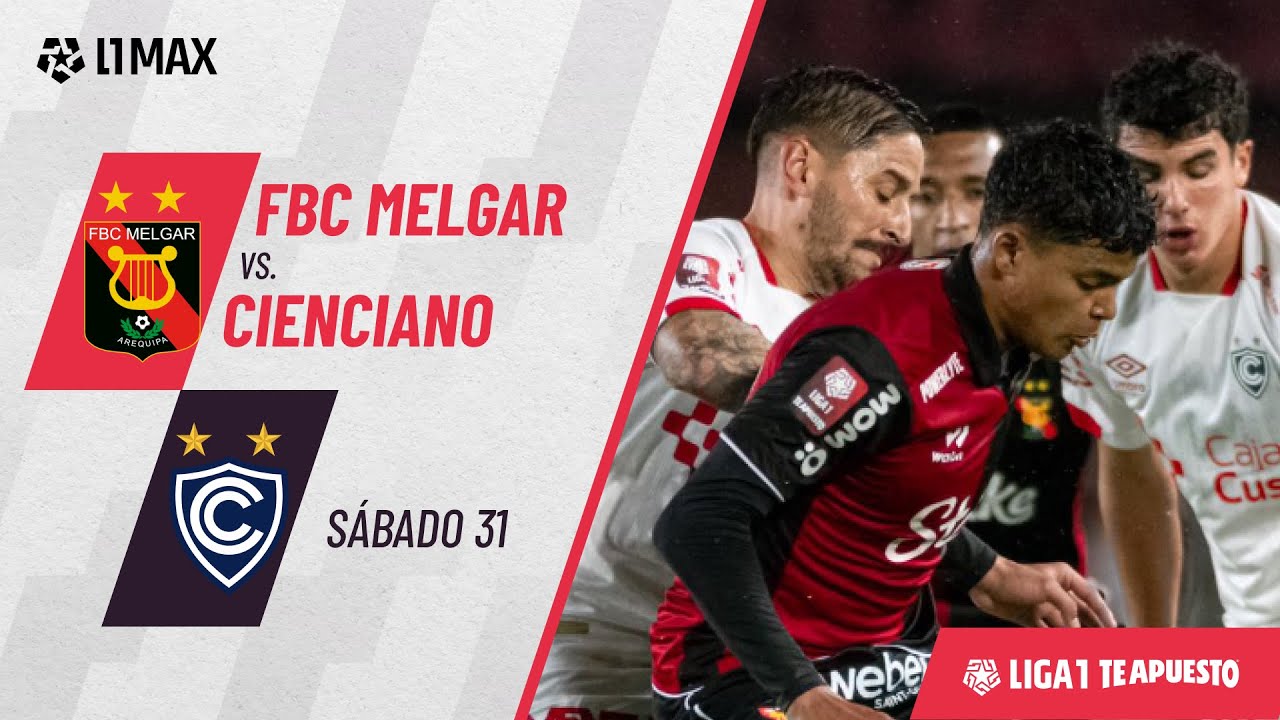 FBC Melgar 2-0 Cienciano: resumen EXTENDIDO del partido | #Liga1TeApuesto2026