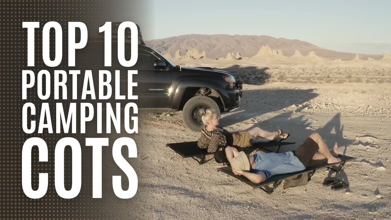 Top 10: Best Folding Camping Cots of 2023 / Portable Camping Bed, Sleeping Cot for Hiking, Travel
