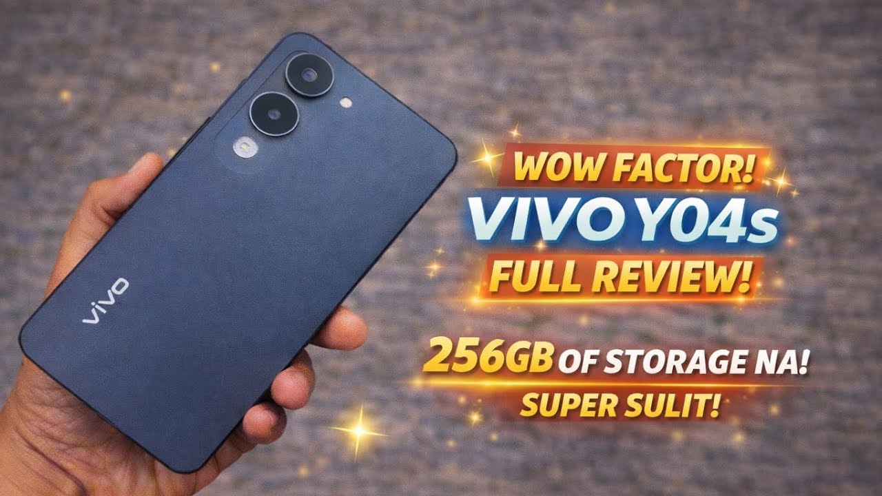 VIVO Y04s FULL REVIEW IN 2026: SULIT NA PHONE NAKA 256GB 5K PESOS LANG!