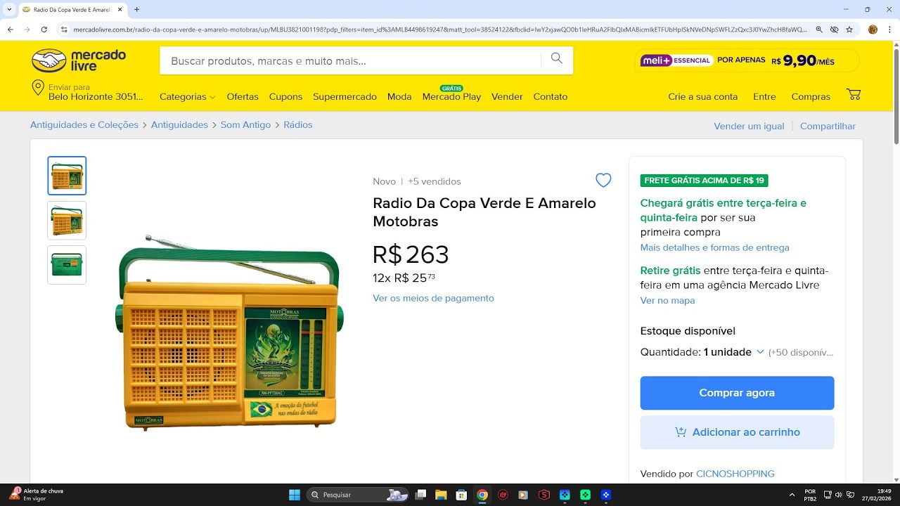 Lançamento (OFICIAL) dos Rádios da copa de 2026 da Motobras.