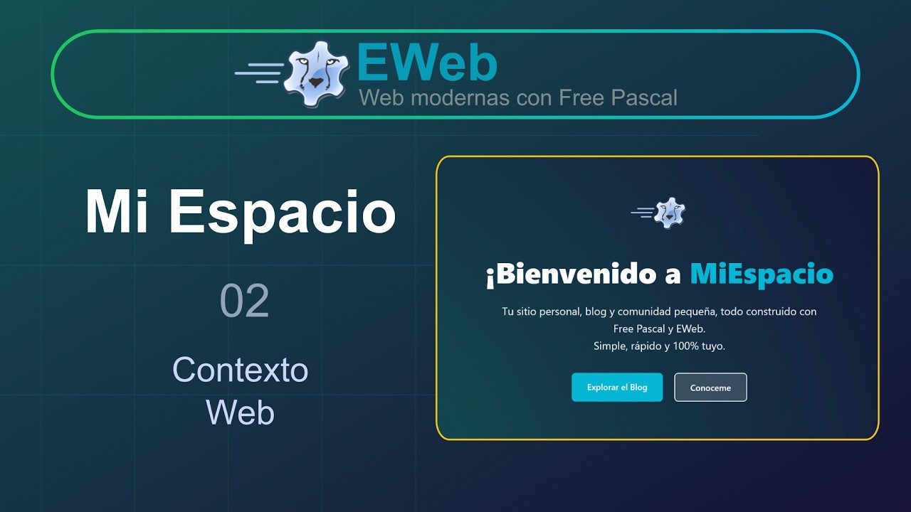 My Space - EWeb и Free Pascal: 02 Веб-контекст