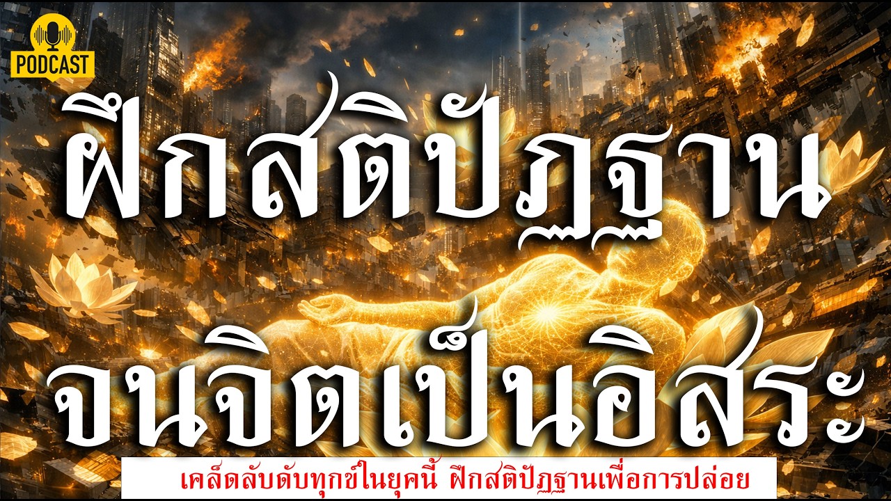 ปล่อยวางความเครียด ฝึกสติปัฏฐานจนจิตเป็นอิสระ