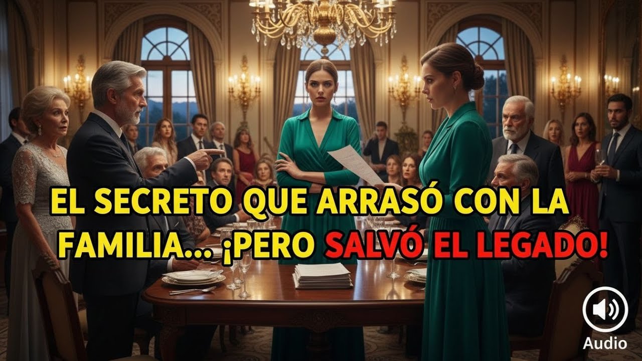 EL ABOGADO IRRUMPE EN LA FIESTA, DESVELANDO EL CONTROL SECRETO DE LA HIJA OLVIDADA.