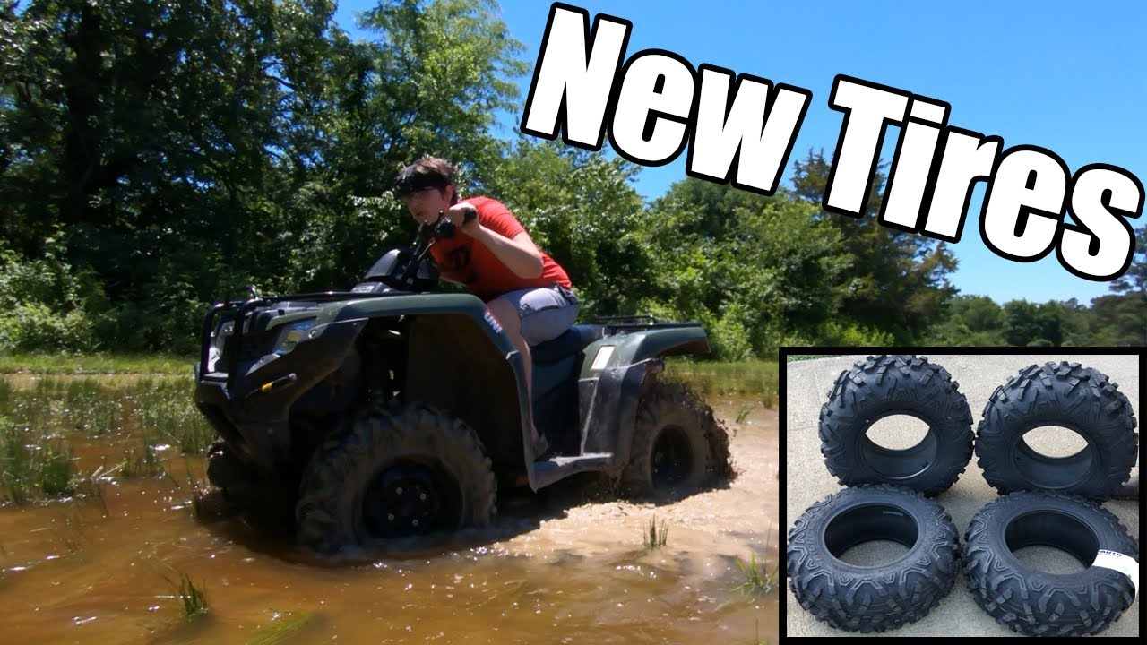 Maxxis Bighorn 2.0's on Honda Rancher
