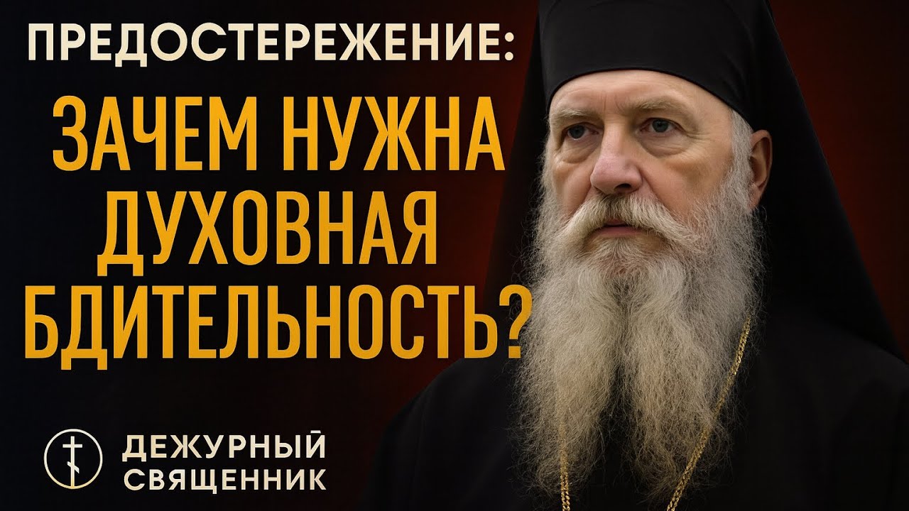 Предостережение: зачем нужна духовная бдительность?