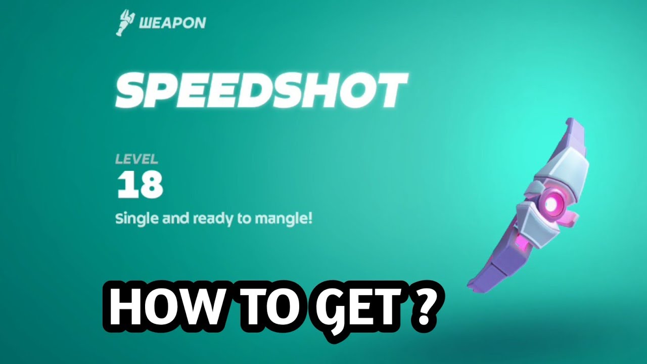 How to get SPEEDSHOT in mo.co | how to unlock SPEEDSHOT in mo.co