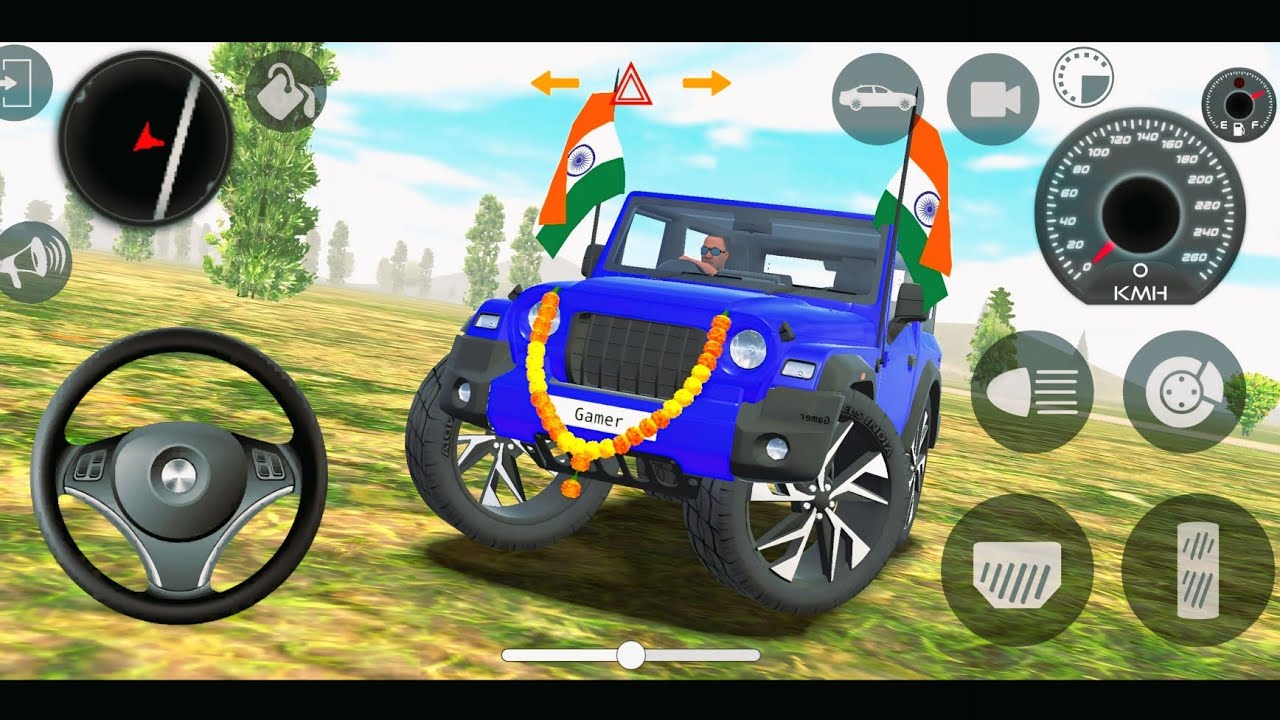 Modified Mahindra Thar😈Games:Indian Yellow Thar (Gadi Wala Games) Car Game Android Game - #2025