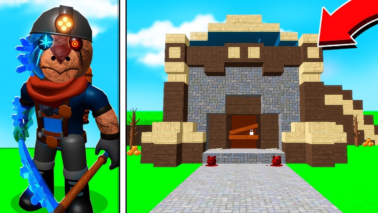 ROBLOX PIGGY GLENN'S HAUNTED MINESHAFT! (Piggy Build Mode)