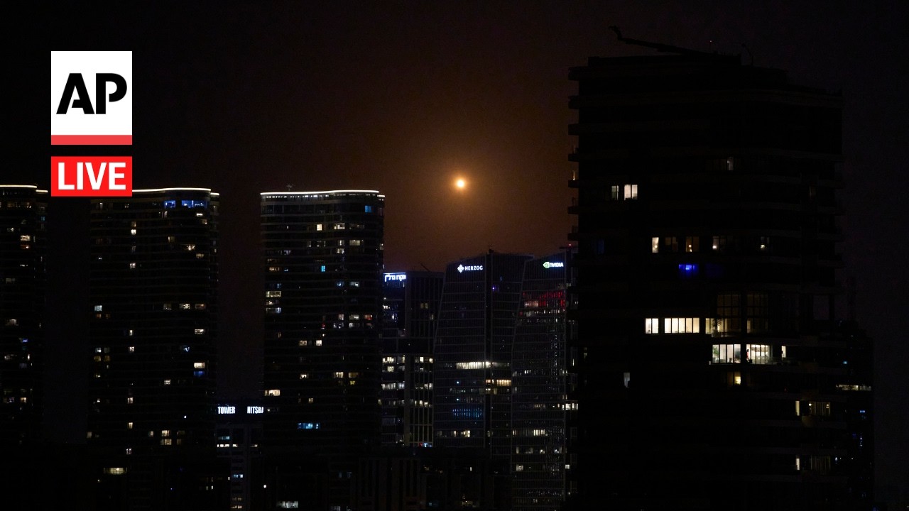LIVE: Tel Aviv and Jerusalem skyline as Iran war continues