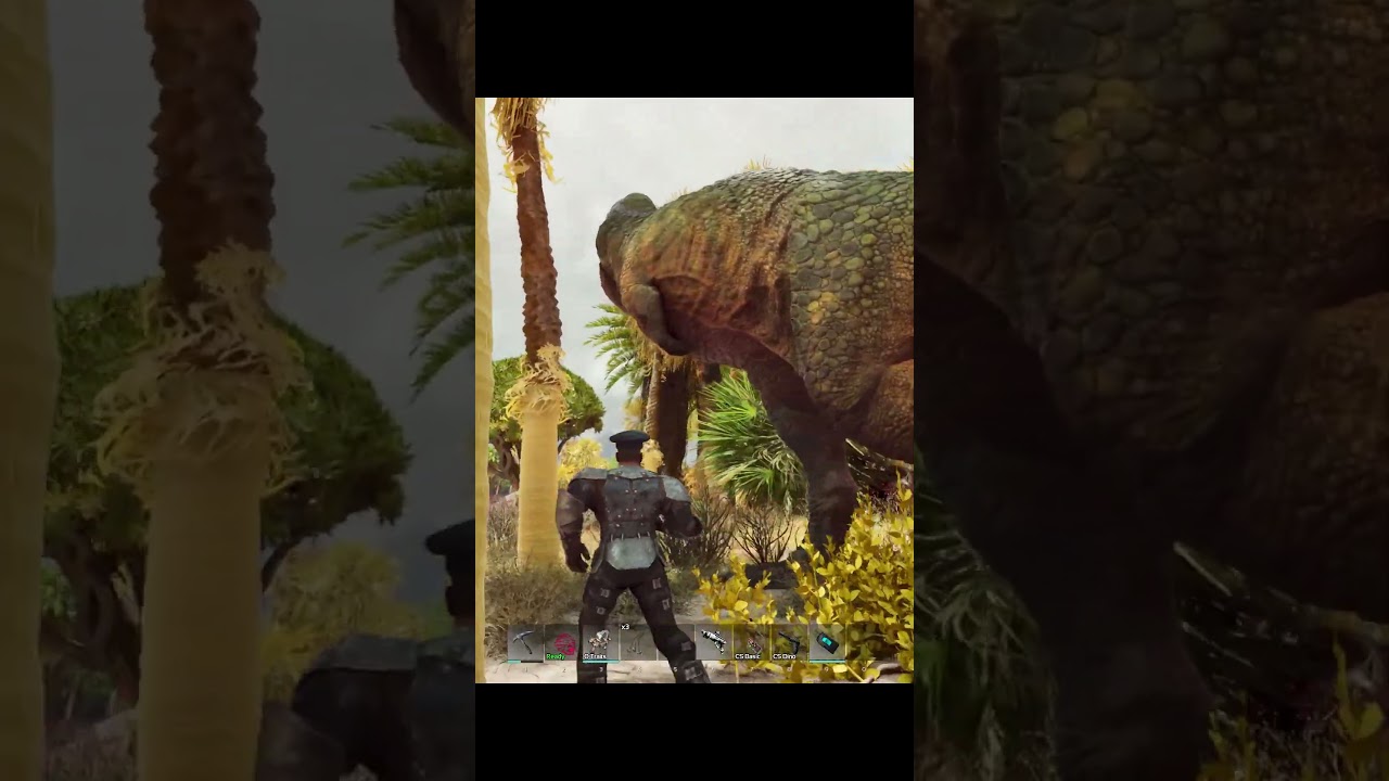 Палео Тиранозавр лучше старого приручение PaleoARK evolution #arksurvivalascended