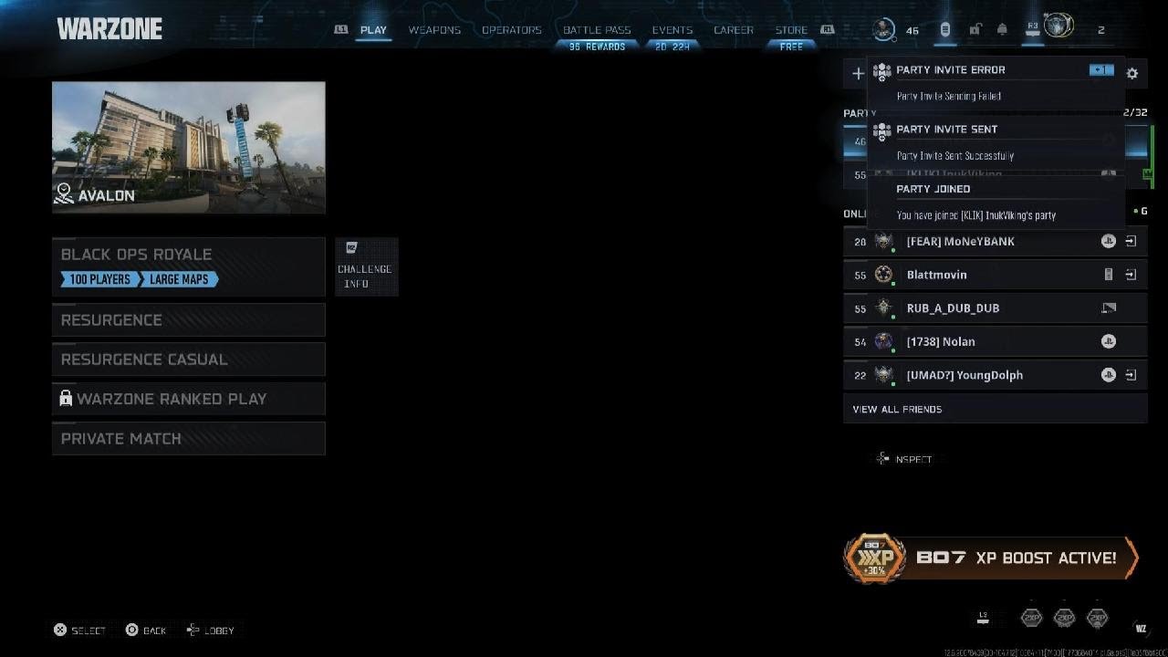 Got into lobby with TacticalGramma and MugsTv