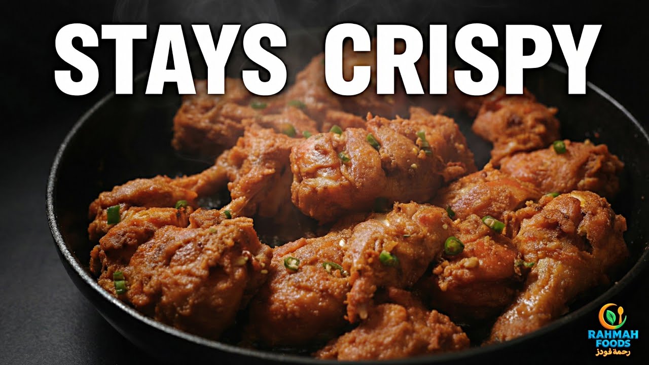 STAYS CRISPY Chicken Legs | Super Juicy Pakistani Street-Style Fried Chicken
