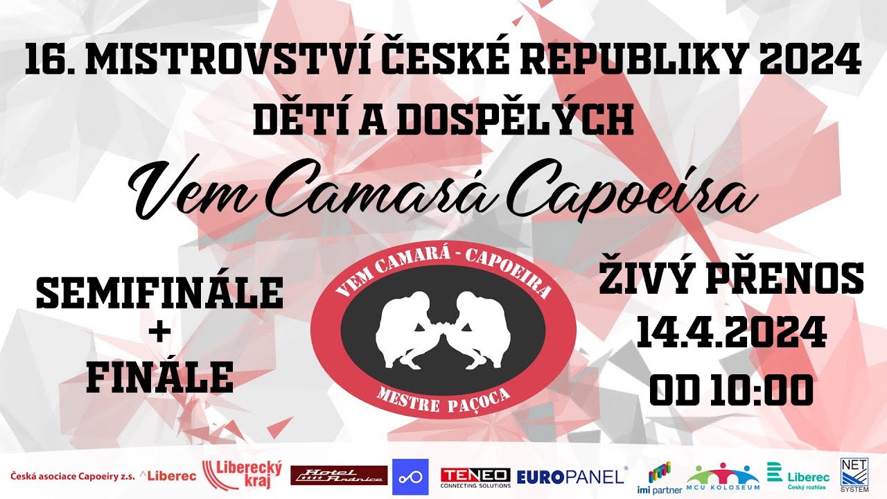 16. Mistrovství České republiky dětí a dospělých, Liberec 13.4.2024 - Semifinále a Finále