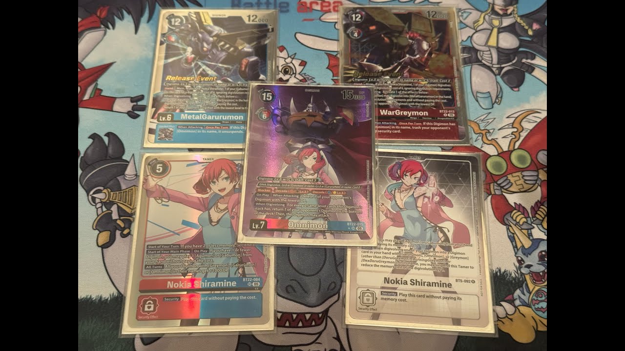 Digimon TCG Nokia Omni Deck Profile