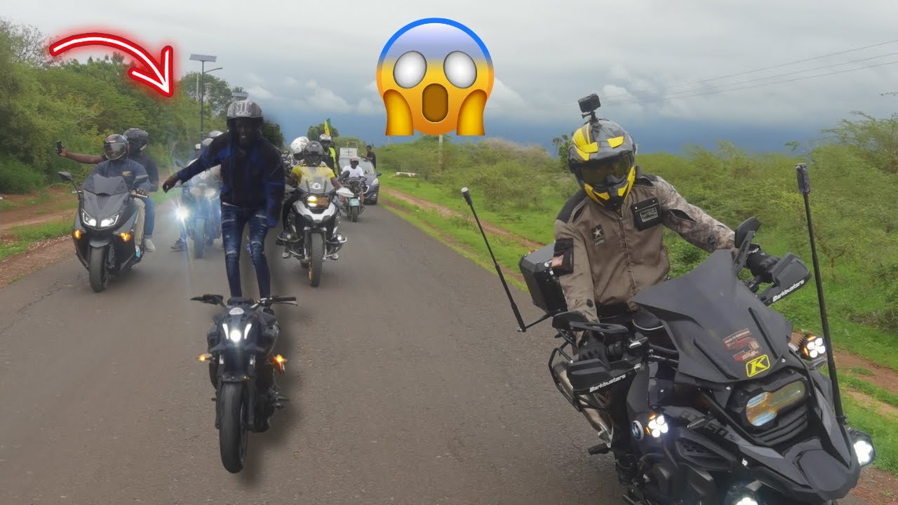 Incroyable Quelle Festival 😱 Du jamais vue ça  Club de Motards de Joal Quelle Festival 