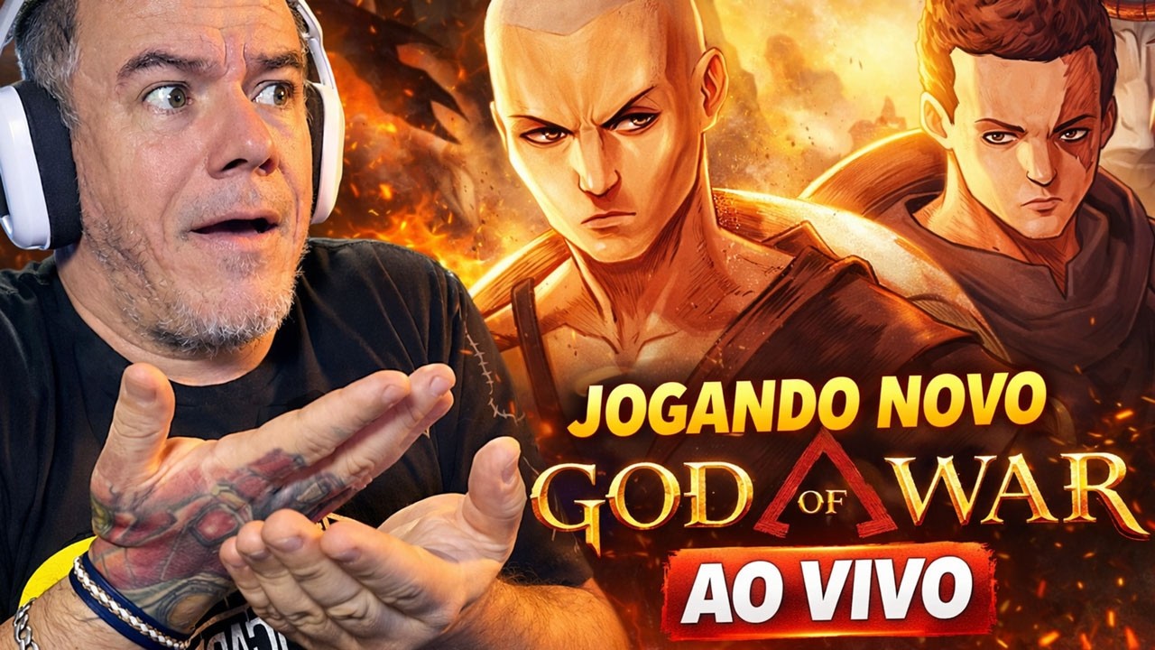 AO VIVO NOVO GOD OF WAR ! SONS OF SPARTA ! PARTE 5 !  @bradockrb