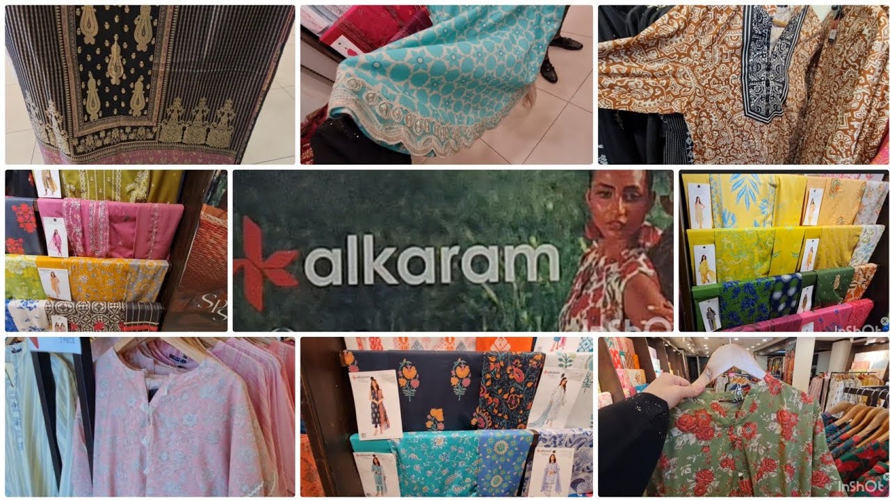Alkaram 1pc  2pc 3pc Stiched & Unstiched Fabulous Collection|Mix Season Clothes| Mirpur Azad Kashmir