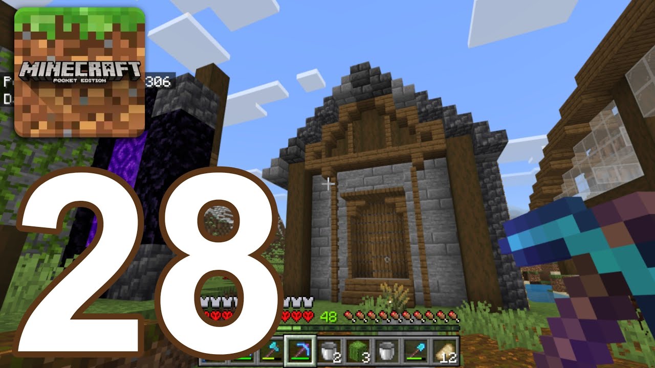 Minecraft: Bedrock Edition - Gameplay Walkthrough Part 28 - Lava farm