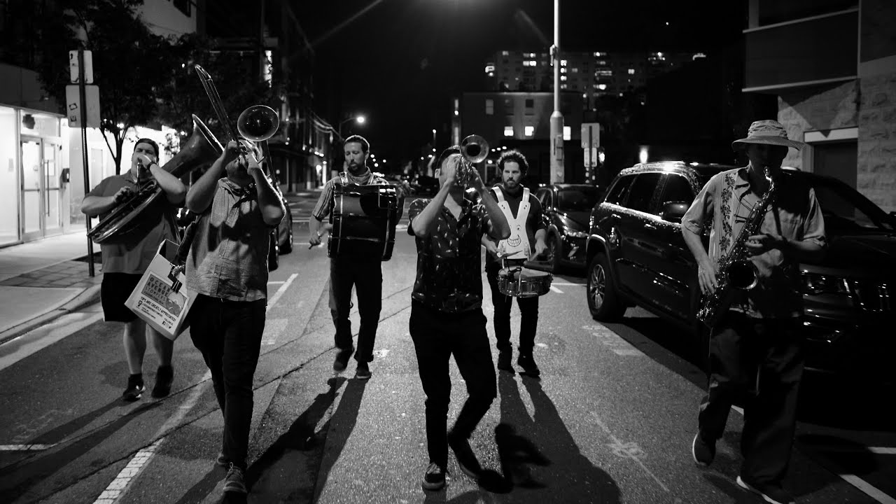 Ocean Avenue Stompers on the streets of Asbury Park 8/28/2020