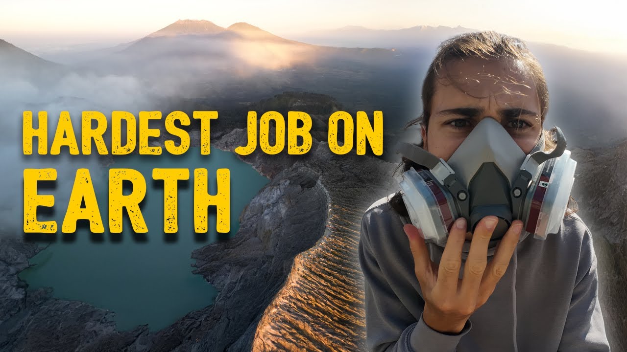 Самая ОПАСНАЯ работа в мире – изнутри KAWAH IJEN
