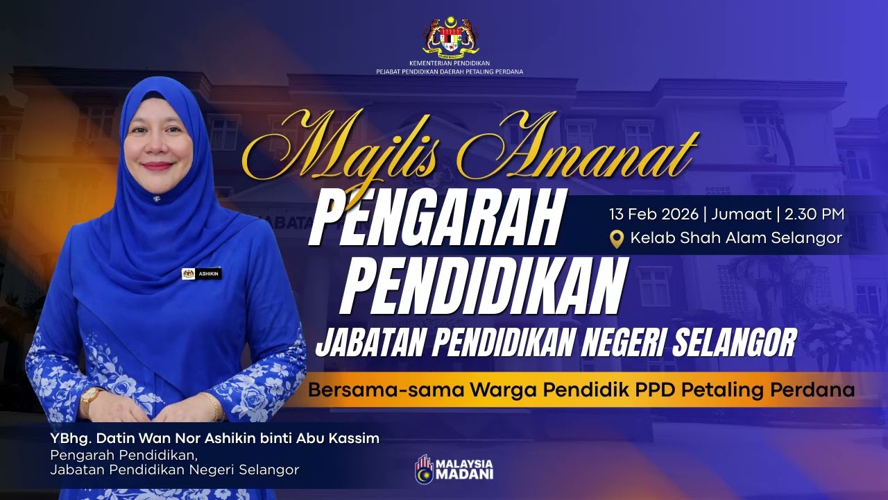 LAGU AMANAT DISEMAT (WARGA PENDIDIK PPD PETALING PERDANA)