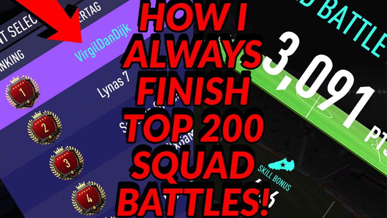 FIFA 21 SQUAD BATTLES TIPS - HOW TO MAXIMISE YOUR POINTS!!