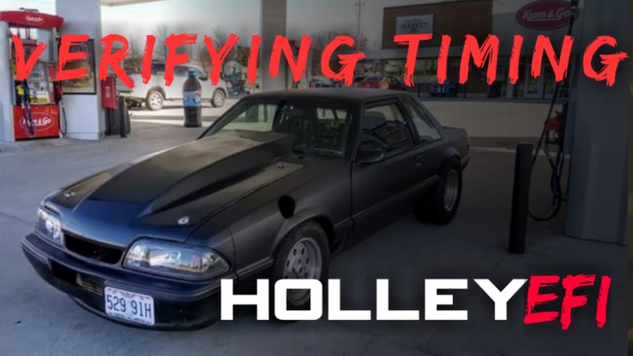 How to verify timing on a LS with Holley EFI