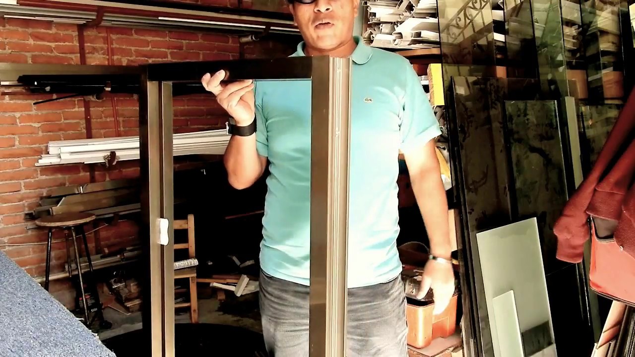 como hacer  un fijo facil de aluminio