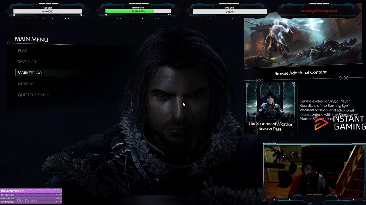 Filling time until new WoW expansion! | Shadow of Mordor | Help me hit partner!