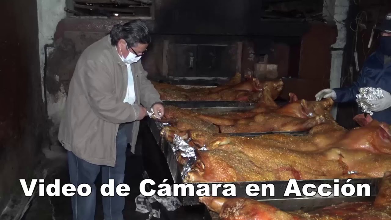 Ecuador,  El rico hornado Riombabe&ntilde;o