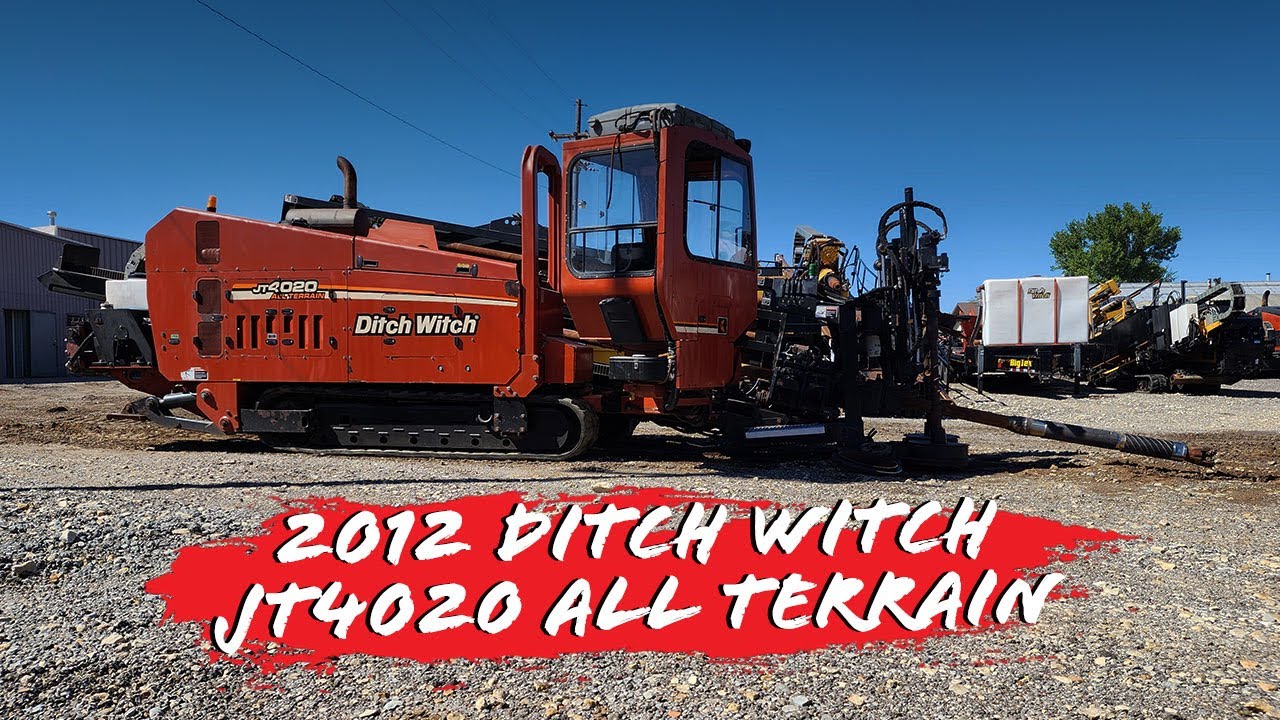 2012 Ditch Witch JT4020 All Terrain demo | SOURCE: HDD