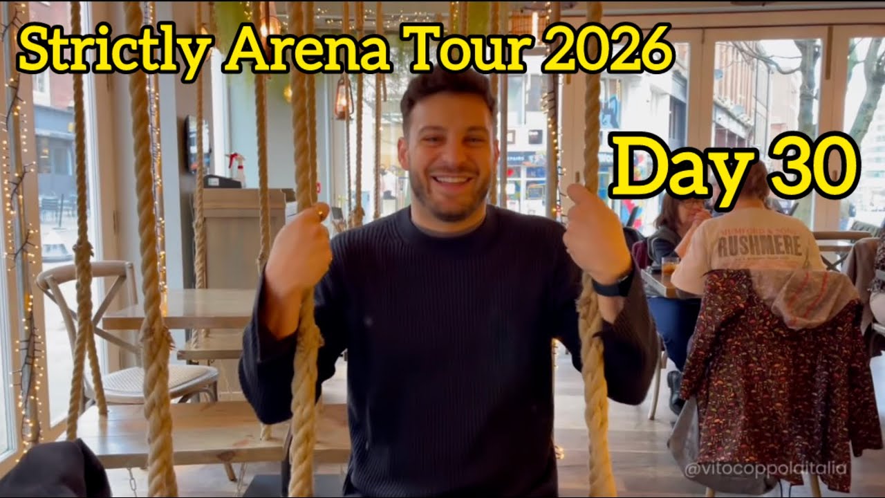 Strictly Arena Tour 2026 VLOG - day 30/ Vito Coppola