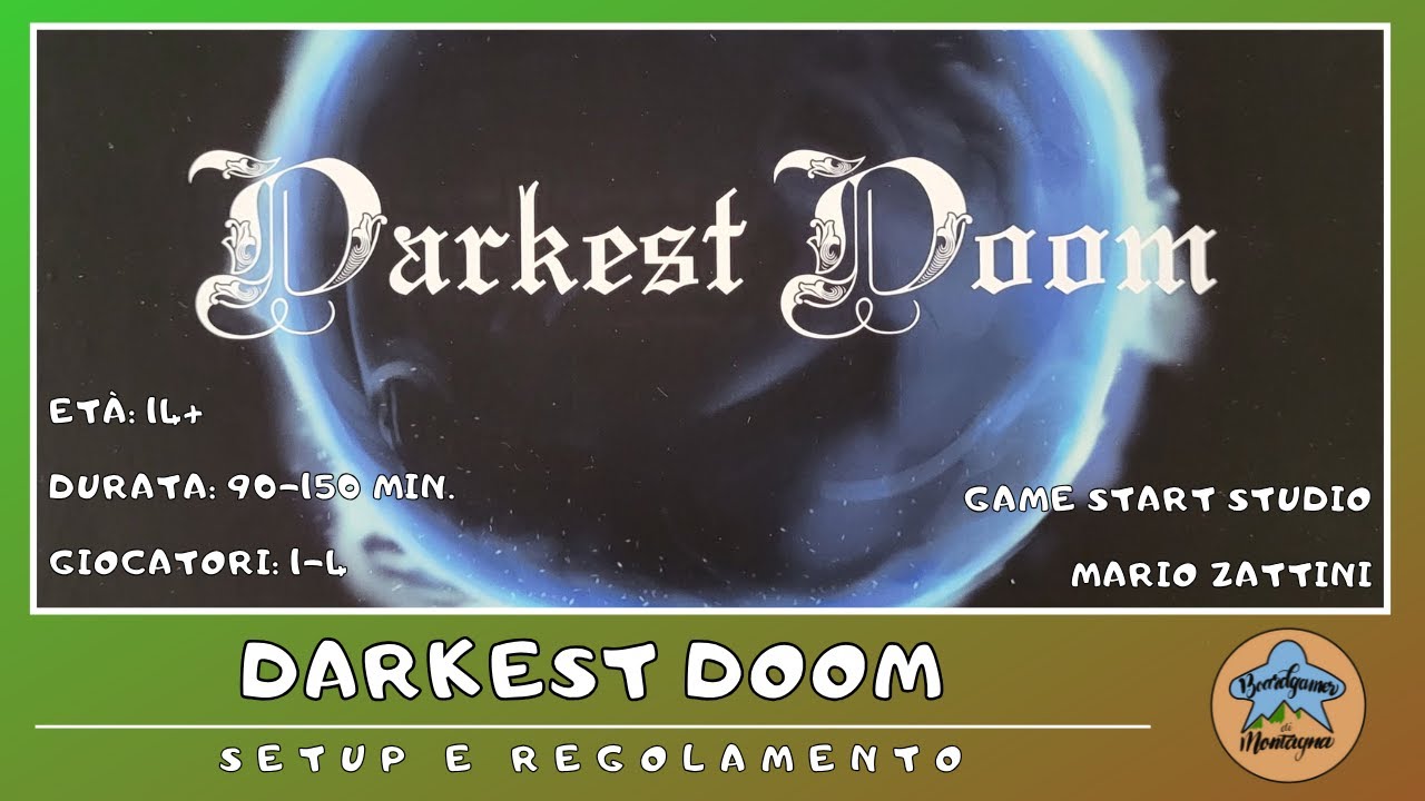Darkest Doom - setup e regolamento in italiano (tutorial) BOARD GAME